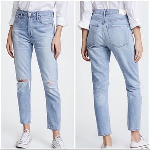 Citizens of humanity Liya hi rise classic fit rip